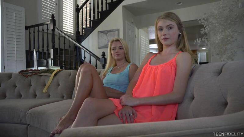TEENFIDELITY Hannah Hays and Riley Star are Double Trouble - PornZog Free  Porn Clips